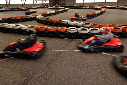 Get Your Adrenaline Fix at Autobahn Indoor Speedway